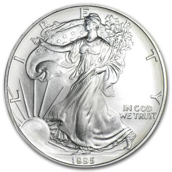 USA Eagle 1995 1 ounce silver